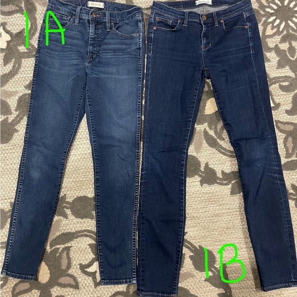 Madewell Jeans Women’s Size 27 (Bundle) - Picture 1 of 6
